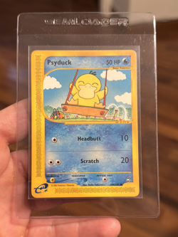 Pokemon Psyduck 104/147 Aquapolis E-Reader English 2002 Vintage LP/NM - Image 3