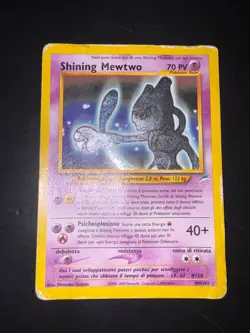 Carta Pokemon Shining Mewtwo 109/105 Neo Destiny Holo ITA - Image 1