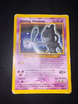 Carta Pokemon Shining Mewtwo 109/105 Neo Destiny Holo ITA - Image 2