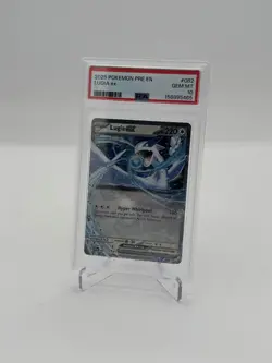 PRE EN-PRISMATIC EVOLUTIONS #082 LUGIA EX PSA 10 MINT Pokemon TCG - Image 1