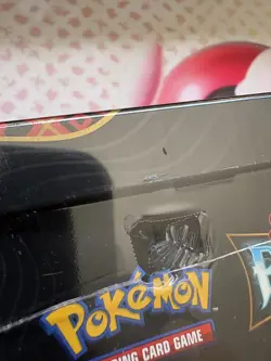 Pokemon TCG Paldean Fates Booster Pack 5 Charizard Tin *small tear* - Image 2