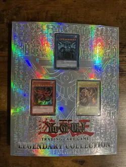 Yugioh Legendary Collection Binder LC01-EN001 LC01-EN002 LC01-EN003 God Card Set - Image 1