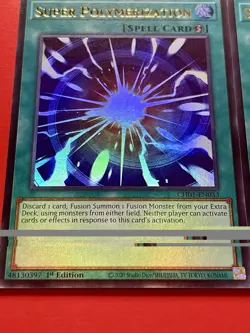 3x Super Polymerization + Dragostapelia + Mudragon + Starving Venom | YuGiOh! - Image 2