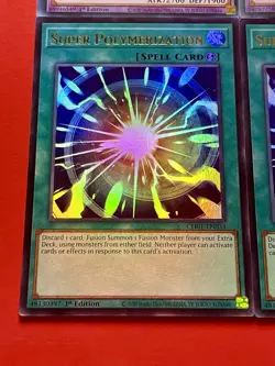 3x Super Polymerization + Dragostapelia + Mudragon + Starving Venom | YuGiOh! - Image 3