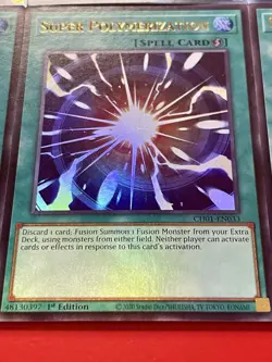 3x Super Polymerization + Dragostapelia + Mudragon + Starving Venom | YuGiOh! - Image 4