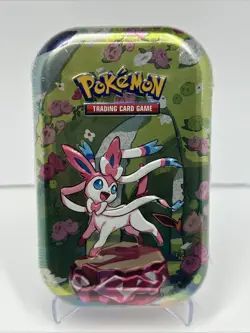 Prismatic Evolutions Mini Tin - Sylveon Art - Sealed Brand NEW - Pokemon TCG - Image 1