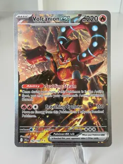 Volcanion ex 182/159 Journey Together Special Illustration Rare Pokemon Card - Image 1