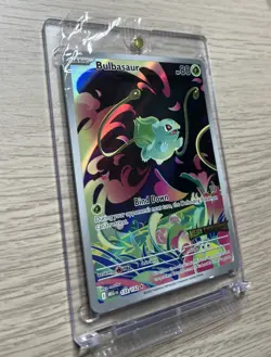 SEALED Bulbasaur Stamped Promo 133/132 Mega Evolution Pokemon TCG Near Mint - Image 3