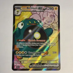 Ionos Bellibolt ex 172/159 Pokemon Journey Together Ultra Rare Full Art - Image 1