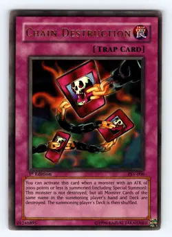 Yugioh Chain Destruction PSV-006 1st Edition Ultra Rare - NM 💎 - Image 1