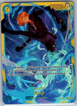Sanji OP06-119 SEC English Wings of the Captain - One Piece Card - NM - Image 1