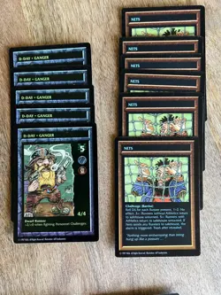 1997 FASA Shadowrun CCG TCG 55 card lot - Image 2