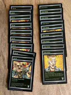 1997 FASA Shadowrun CCG TCG 55 card lot - Image 4