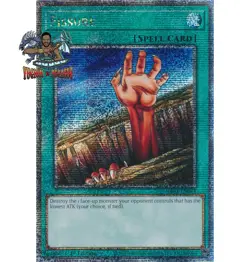 Yugioh! 1x Fissure RA03-EN084 Quarter Century Secret Rare 1st Ed NM - Image 1