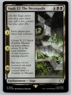 Vault 12: The Necropolis 51 Universes Beyond: Fallout MTG Foil NM - Image 1