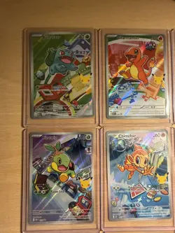 Pokemon TCG First Partner Illustration Collection 2026 Promos Full Set 9 Cards! - Image 2