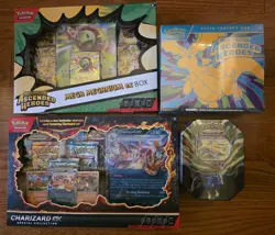 Sealed Pokemon Lot Ascended Heroes ETB EX Box Charizard EX And EX Tin!! - Image 1