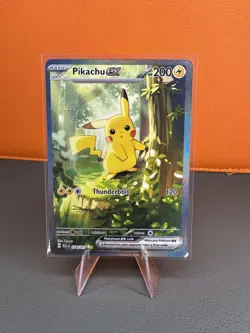 Pikachu ex 276/217 Ascended Heroes SIR Full Art Holo English Pokemon TCG - Image 1