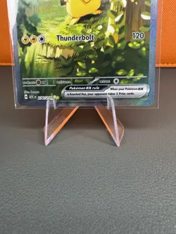 Pikachu ex 276/217 Ascended Heroes SIR Full Art Holo English Pokemon TCG - Image 3