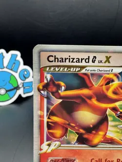 Charizard G LV.X DP45 Diamond and Pearl Holo LP Pokemon Mid Era - Image 2