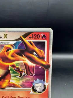 Charizard G LV.X DP45 Diamond and Pearl Holo LP Pokemon Mid Era - Image 3