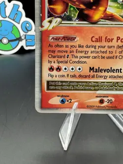 Charizard G LV.X DP45 Diamond and Pearl Holo LP Pokemon Mid Era - Image 5