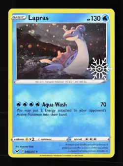 Lapras 048/202 Rare Sword & Shield Pokemon Near Mint - Image 1