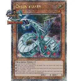 Yugioh! 1x Cyber Valley RA03-EN192 Quarter Century Secret Rare 1st Ed NM - Image 1