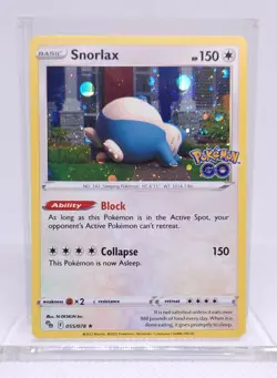 Pokemon Snorlax 055/078 Pokemon Go Cosmos - Image 1