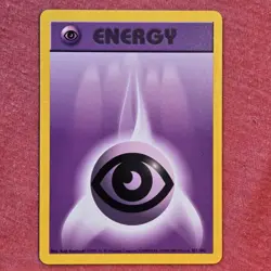 Pokemon 1999 2000 Base Set: Psychic Energy 101/102 4th Print - NM - Image 1