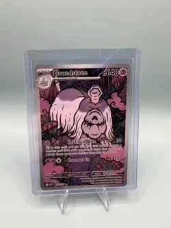 Pokemon TCG Houndstone 145/132 Illustration Rare Mega Evolution Base Set NM/M - Image 1