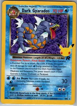 Dark Gyarados 8/82 Celebrations: Classic Collection - Pokemon Card - NM - Image 1