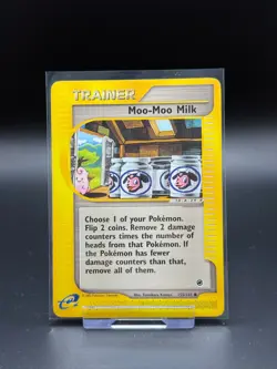 Moo-Moo Milk 155/165 Expedition LP Pokemon Card TCG Vintage e-Reader - Image 1