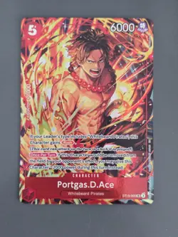 Portgas.D.Ace - ST15-005 - SR - Illustration Box Vol.5 - One Piece Promo Card - Image 1