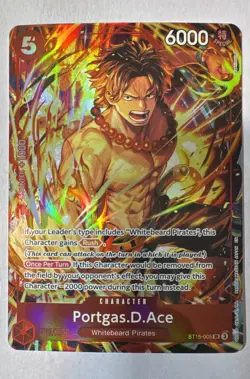 Portgas.D.Ace (Illustration Box Vol.5) ST15-005 One Piece Promotion Cards Foil - Image 1