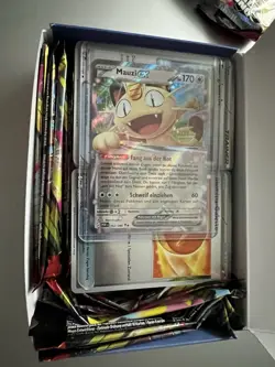 Pokemon TCG Optimale Ordnung 200 Karten Bulk + Mauzi EX deutsch Karten - Image 4