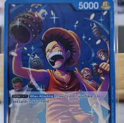 One Piece TCG English Monkey.D.Luffy Promo Leader P-047 - Image 1