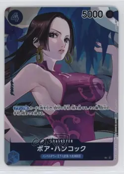 2022 One Piece Card Game: Paramount War OP02 Japanese Boa Hancock (Box Topper) - Image 1