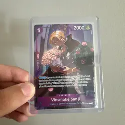 Vinsmoke Sanji (TR) OP10-063 Treasure Rare One Piece TCG Legacy of the Master NM - Image 1