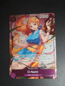 O-Nami ST18-002 C Dash Pack Alt Art Heroines Edition ENGLISH One Piece CCG - Image 1