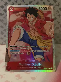 Monkey D. Luffy OP01-024 SR One Piece Romance Dawn English - Image 1