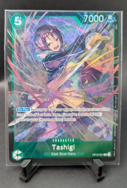 One Piece TCG Tashigi OP12-031 Store Treasure Cup 2025 Foil – OP-PR - Sealed - Image 1