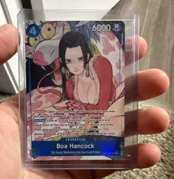 Bandai One Piece CCG Boa Hancock Leader Character Foil ST17-001 English 6000 - Image 1