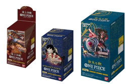 One Piece TCG 3x Booster Box OP01 + OP02 + OP03 - JAPANESE JAP OP1 OP2 OP3 - Image 1