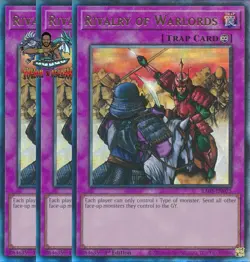 Yugioh! 3x Rivalry of Warlords RA03-EN075 Ultimate Rare 1st Ed NM - Image 1