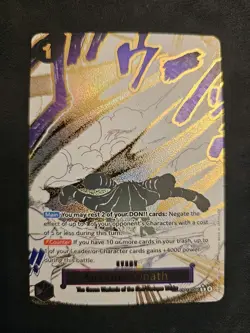 Ground Death Alt Art Manga Event OP14-096 The Azure Sea's Seven One Piece Eng - Image 1