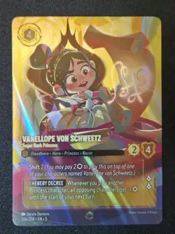 2024 Disney Lorcana - Shimmering Skies 5 Foil Vanellope #206 - Image 2