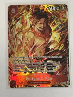 Portgas.D.Ace (Illustration Box Vol.5) ST15-005 One Piece Promotion Cards Foil - Image 1