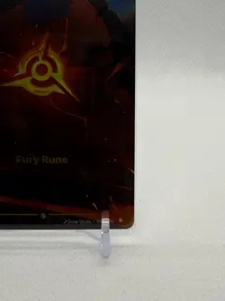 Fury Rune (R01a) - Unleashed (UNL) Showcase Riftbound: LoL Trading Card Game - Image 3