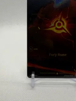 Fury Rune (R01a) - Unleashed (UNL) Showcase Riftbound: LoL Trading Card Game - Image 4
